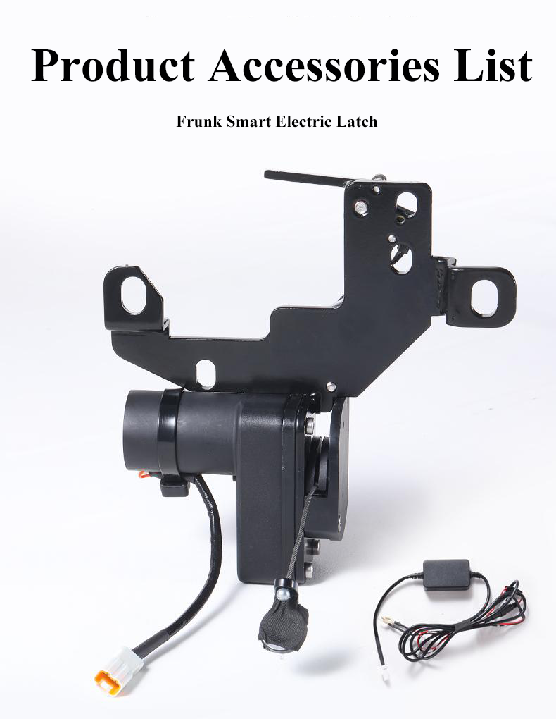 Tesla Model 3/Y Frunk Electric Suction Soft Closing Latch Module | TESLASY