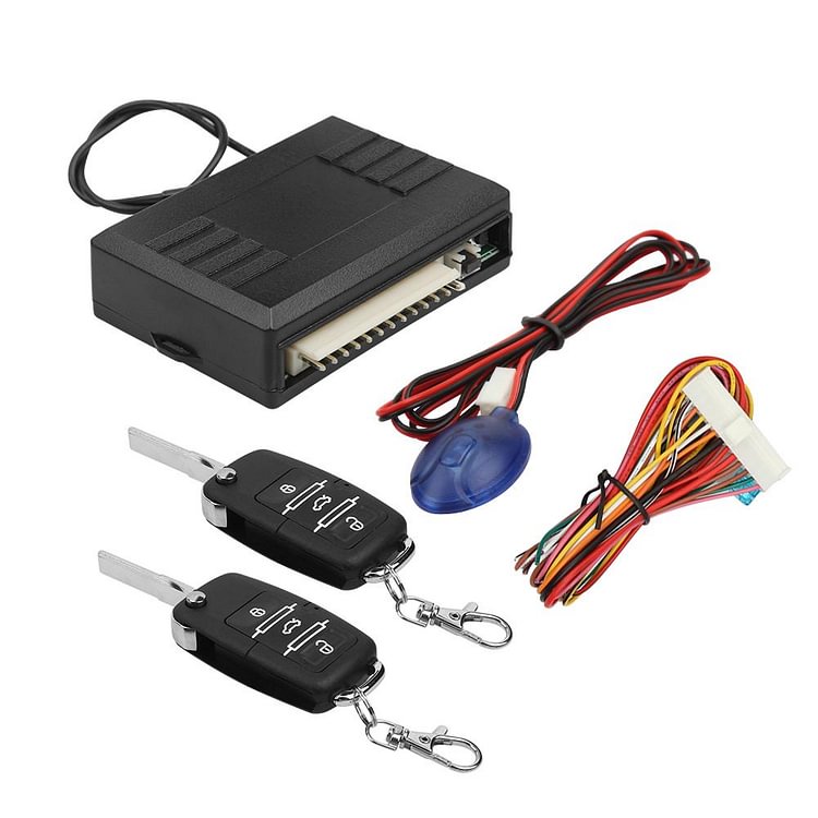 Universal Car Auto Keyless Entry System Door Lock Button w/ Remote Control