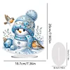 Diamond Painting Acrylic Christmas Atmosphere Snowman Desktop Kit Tabletop Decor