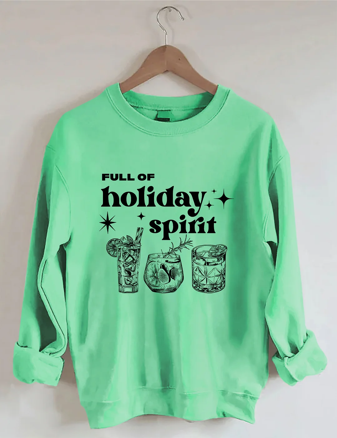 Full Of Holiday Spirit Sweatshirt