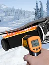 Heated Motorcycle Handlebar Grips 5 Gear IP67 Waterproof Handlebar Hand Warmer