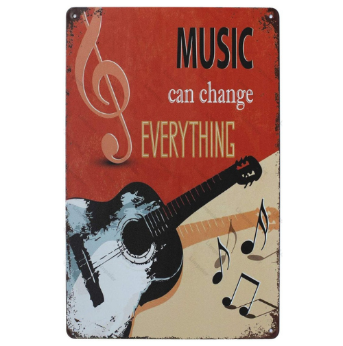 【20*30cm/30*40cm】Rock Music - Vintage Tin Signs/Wooden Signs