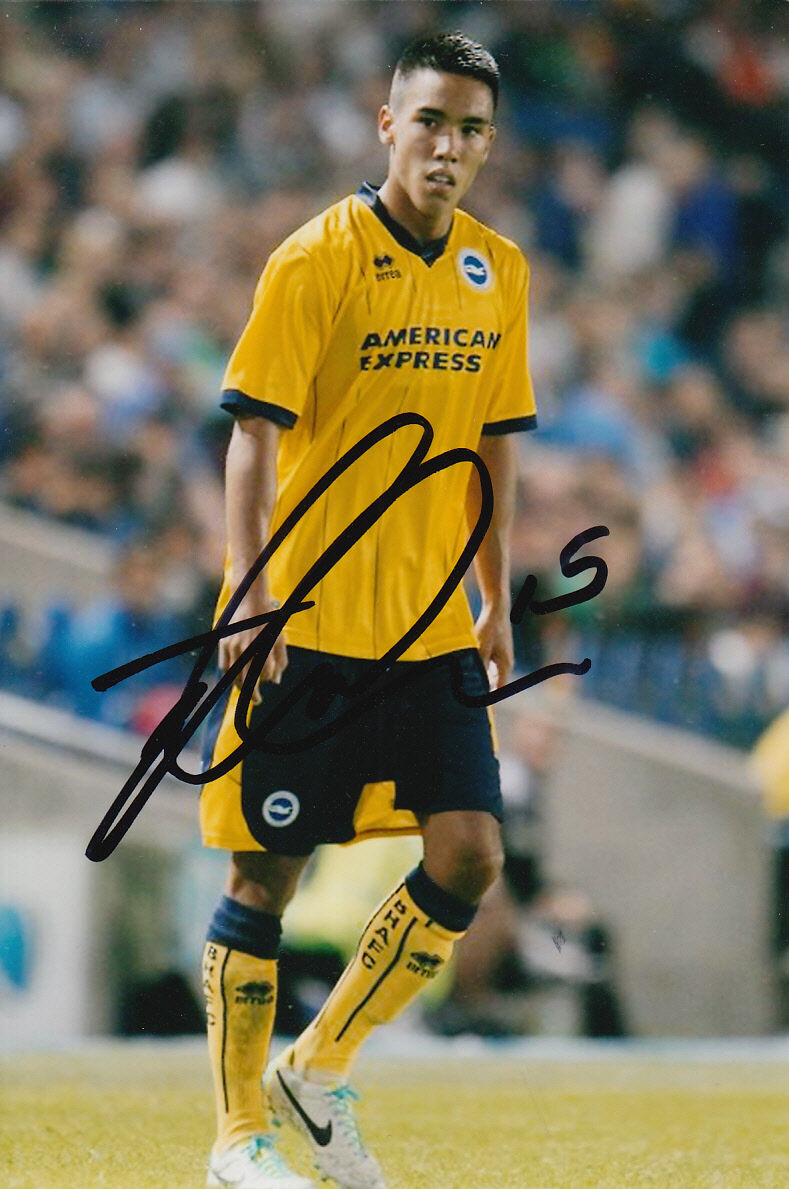 BRIGHTON HAND SIGNED ADAM CHICKSEN 6X4 Photo Poster painting.