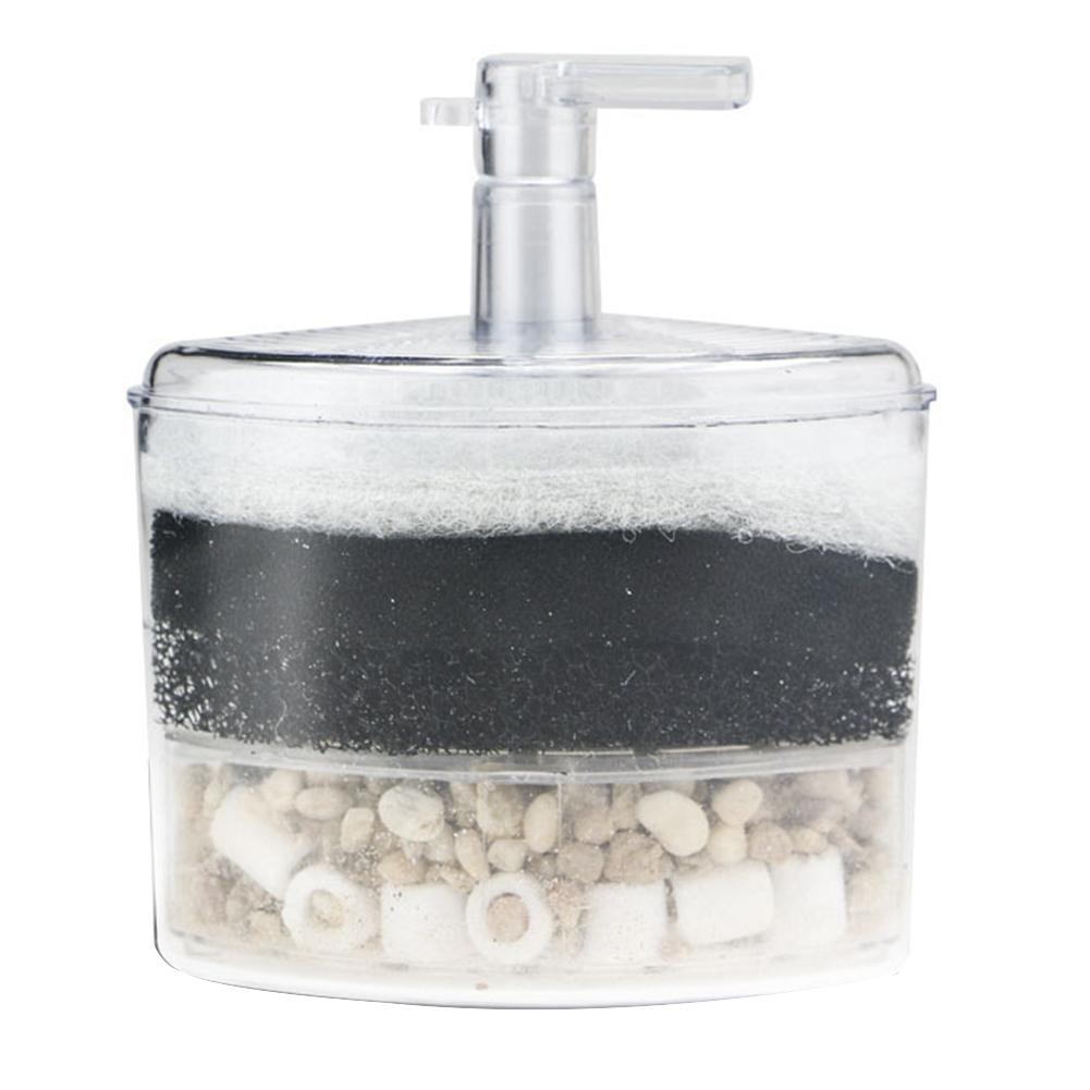 

Efficient Aquarium Internal Corner Fish Tank Filter Pneumatic Filtration, 501 Original