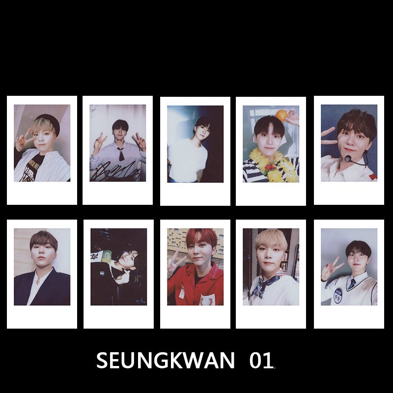 SEVENTEEN Polaroid Photocard officialsvtshop