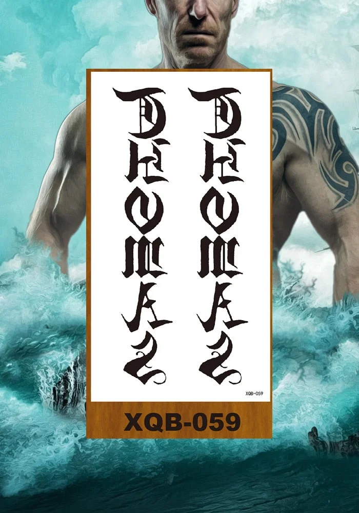 Temporary Tattoo Stickers Man Woman Girl Arm Chest Fake Tatoo Art Characters Eternal Love Flowers Totem Tatto Drop Shipping DIY