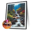 (5 Sizes) Forest River-Full Square Diamond Painting
