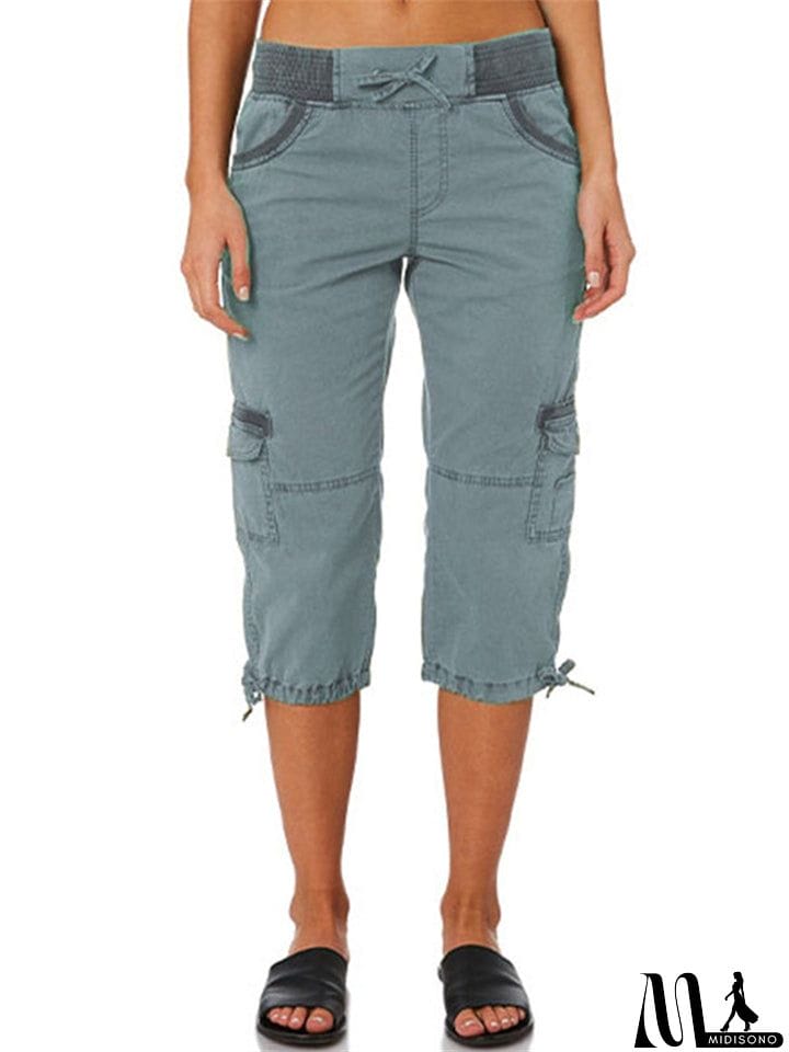 MidiSono - Women's Summer Breathable High Waist Thin Shorts