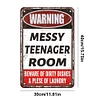 Warning - Vintage Metal Signs(12*16Inch) - Warning