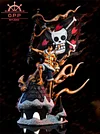 POP & 1/6 Scale Carrying Flag Monkey D. Luffy with LED - ONE PIECE Resin Statue - OPPS Studios [In Stock]