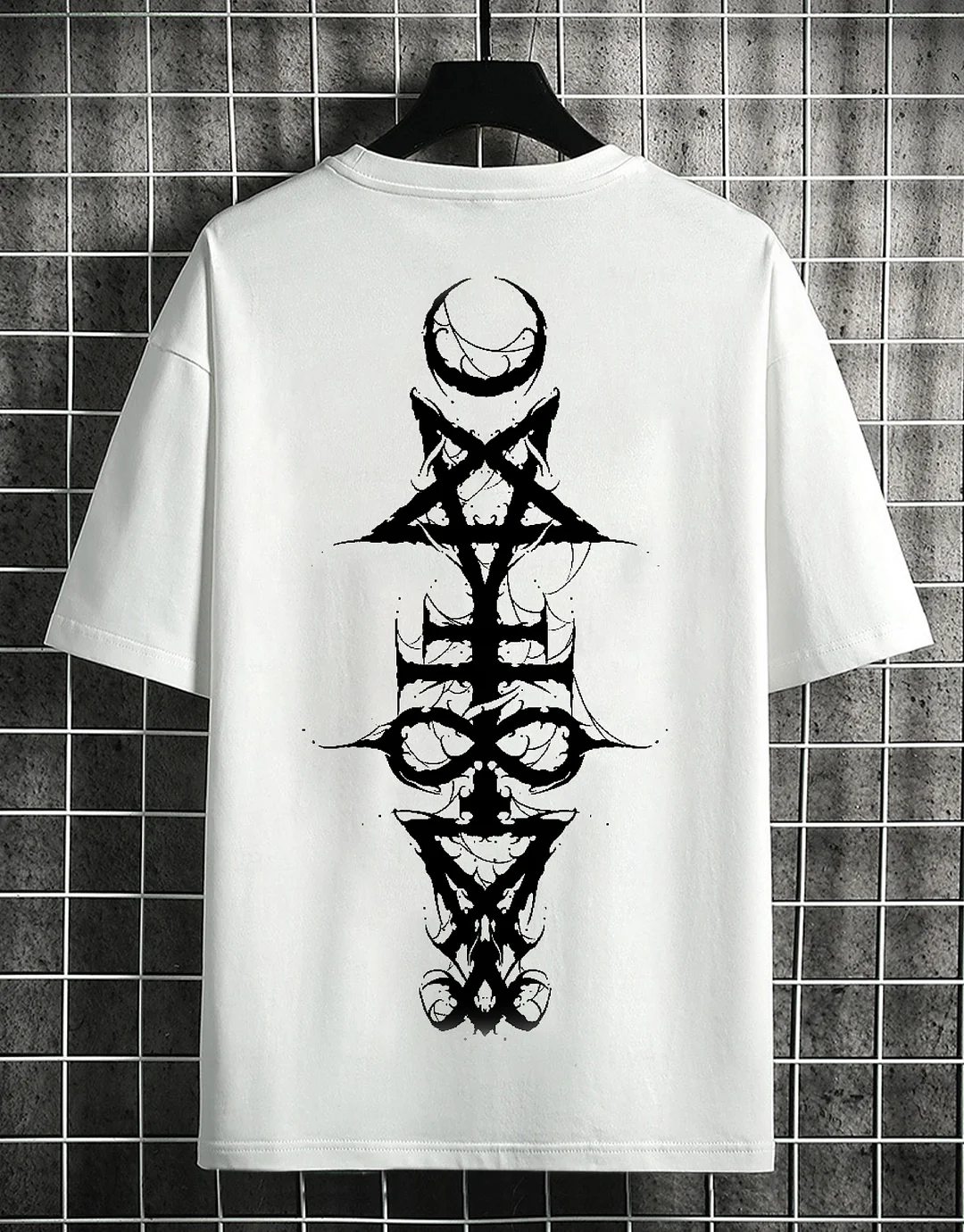 Satan Spell Totem Wizard Print T-shirt / DarkAcademias /Darkacademias