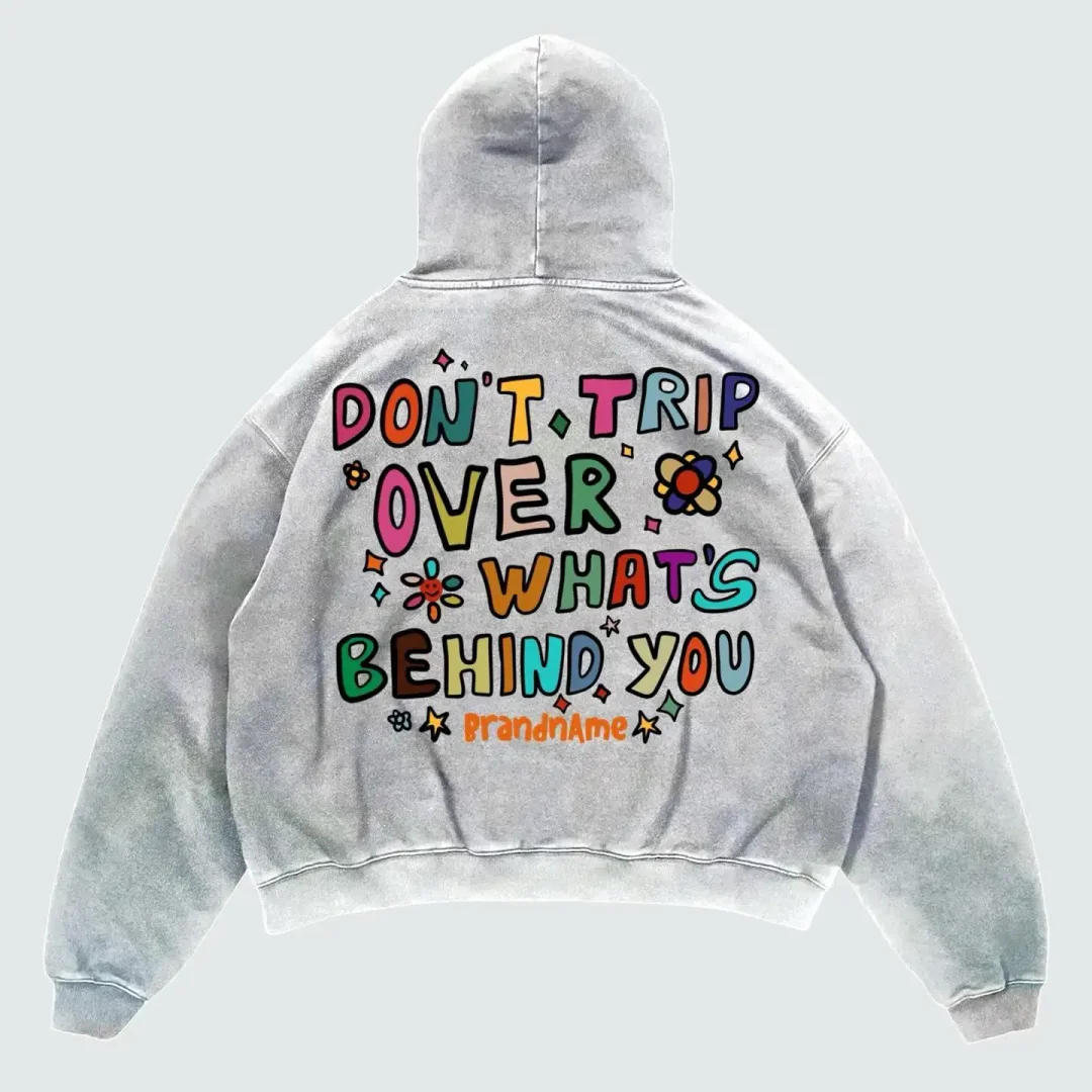 Aonga Hip-hop high street letter print casual versatile oversized hoodie men y2k baggy goth punk niche popular fashion sweatshirt 2025 aonga