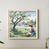 Under The Trees In The Countryside-Full Round Diamond Painting 40*40CM