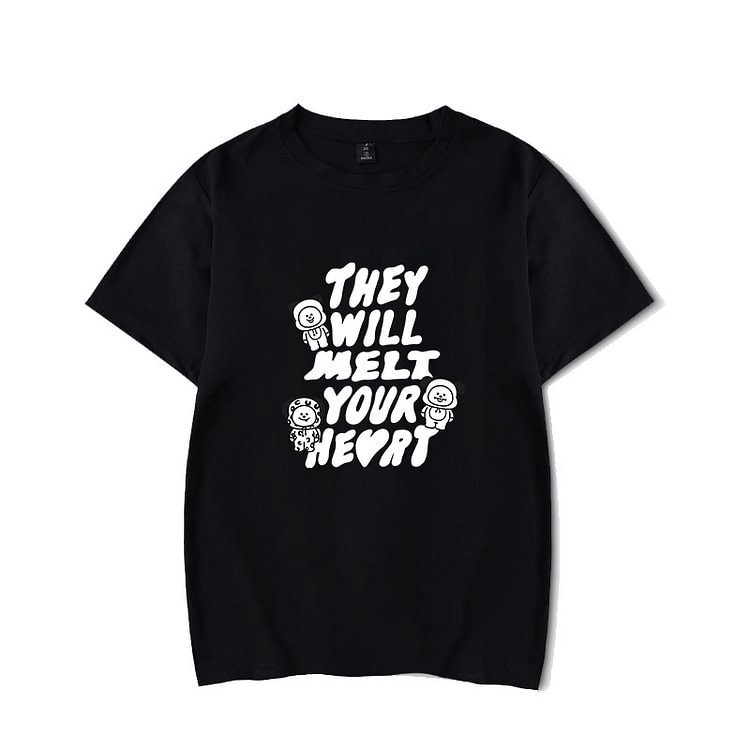 BT21 Cute Special Edition Creative T-shirt