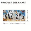 Kansas - Car License(12*6Inch)