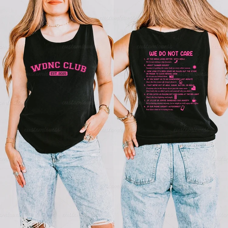WDNC Club Women Tank Top