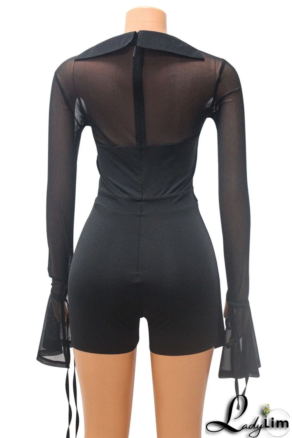 Rose Red Casual Solid Patchwork Square Collar Skinny Romper