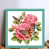 Butterfly - 9CT Partial Beaded Cross Stitch Kit(27x27cm)