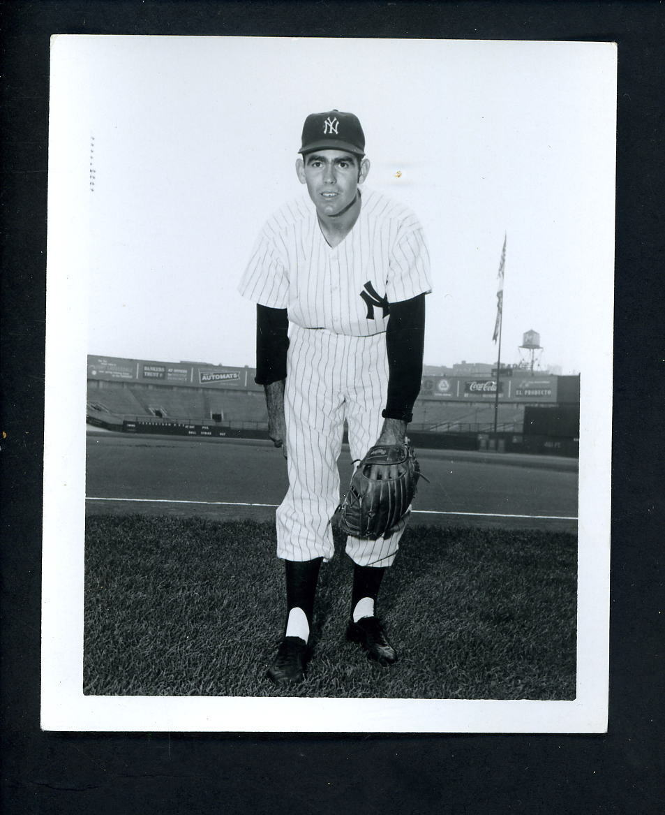 Tex Clevenger Type I Louis Requena Press Original Photo Poster painting New York Yankees