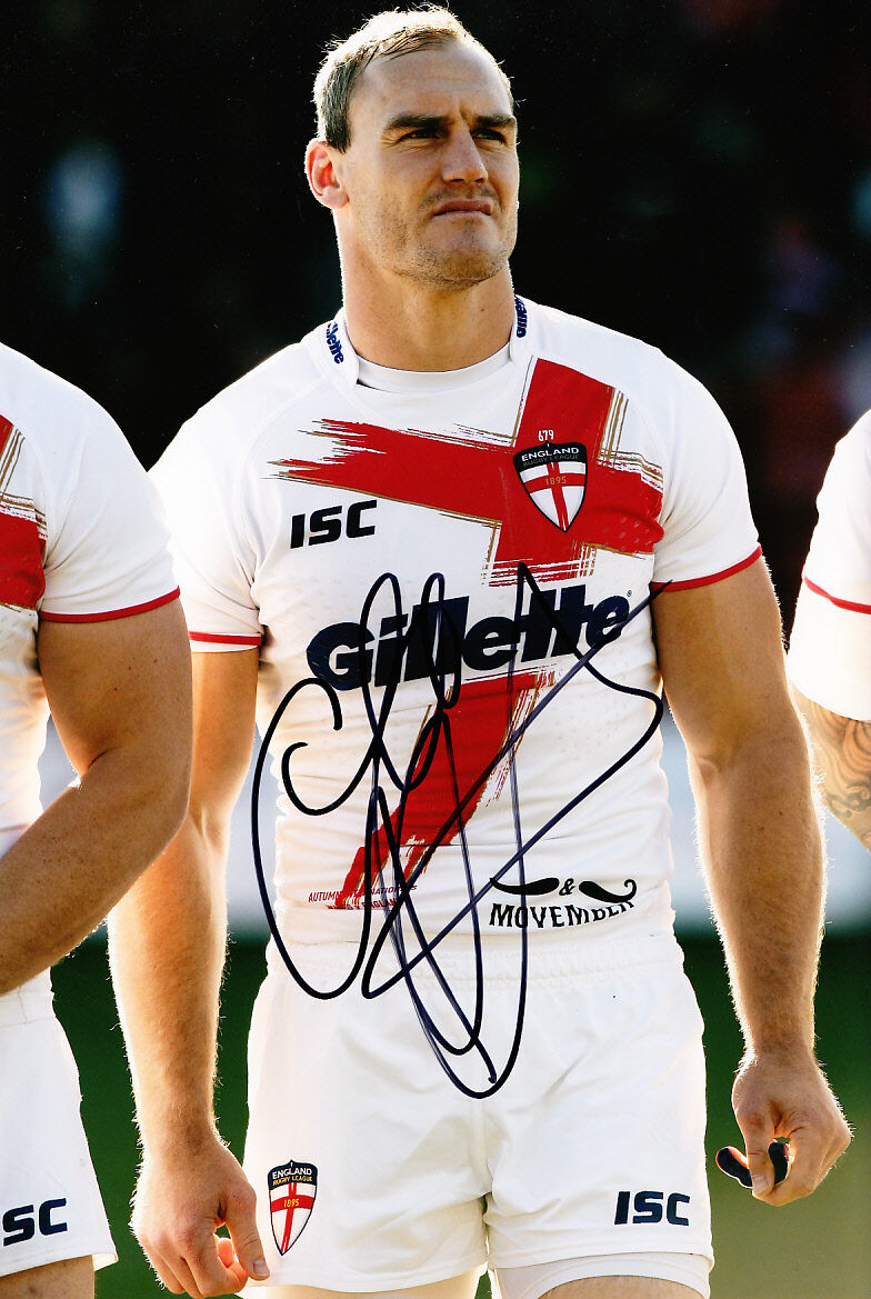 Hull FC Hand Signed Gareth Ellis Photo Poster painting 12x8 2012 England.