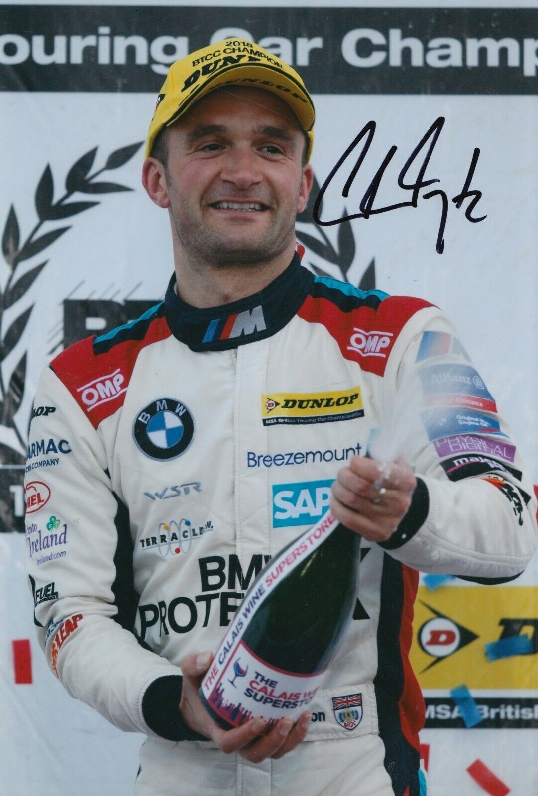 Colin Turkington Hand Signed 12x8 Photo Poster painting - Touring Cars Autograph 10.