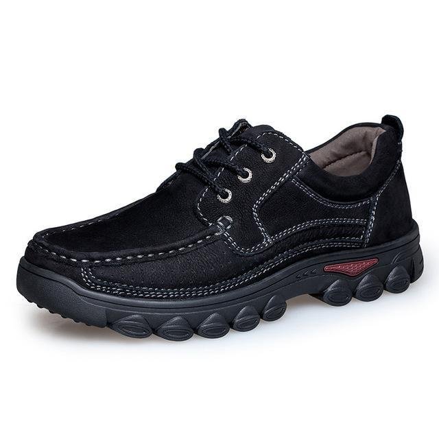 Men's shoes Genuine Leather Casual Shoes Fashion Work Shoes Cow Leather