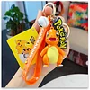 Pikachu/Bulbasaur/Charmander/Squirtle/Psyduck/Jigglypuff - Pokemon Key Chains - Official
