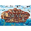 Animals On Noah'S Ark-Full Embroidery 3 Strands 11CT Stamped Cross Stitch-70*50CM-Large Size