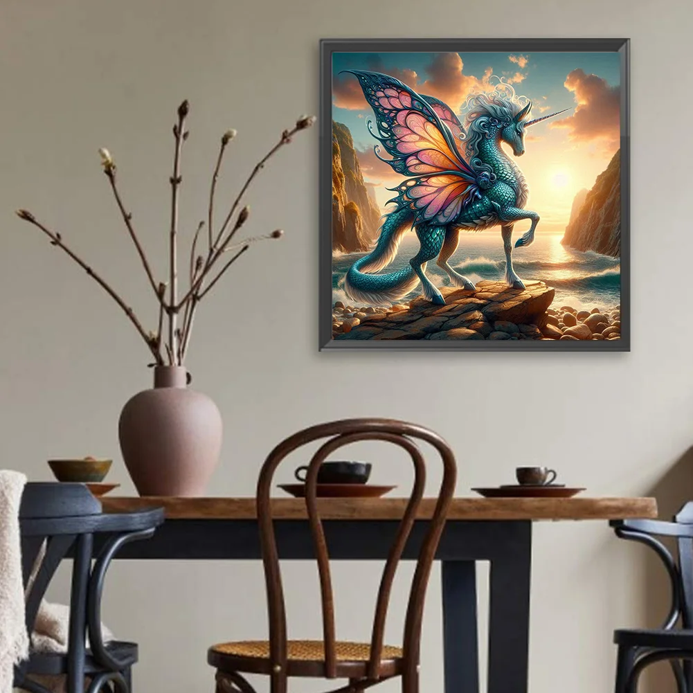 Diamond Painting - Full Square Drill - Unicorn(Canvas|45*45cm)