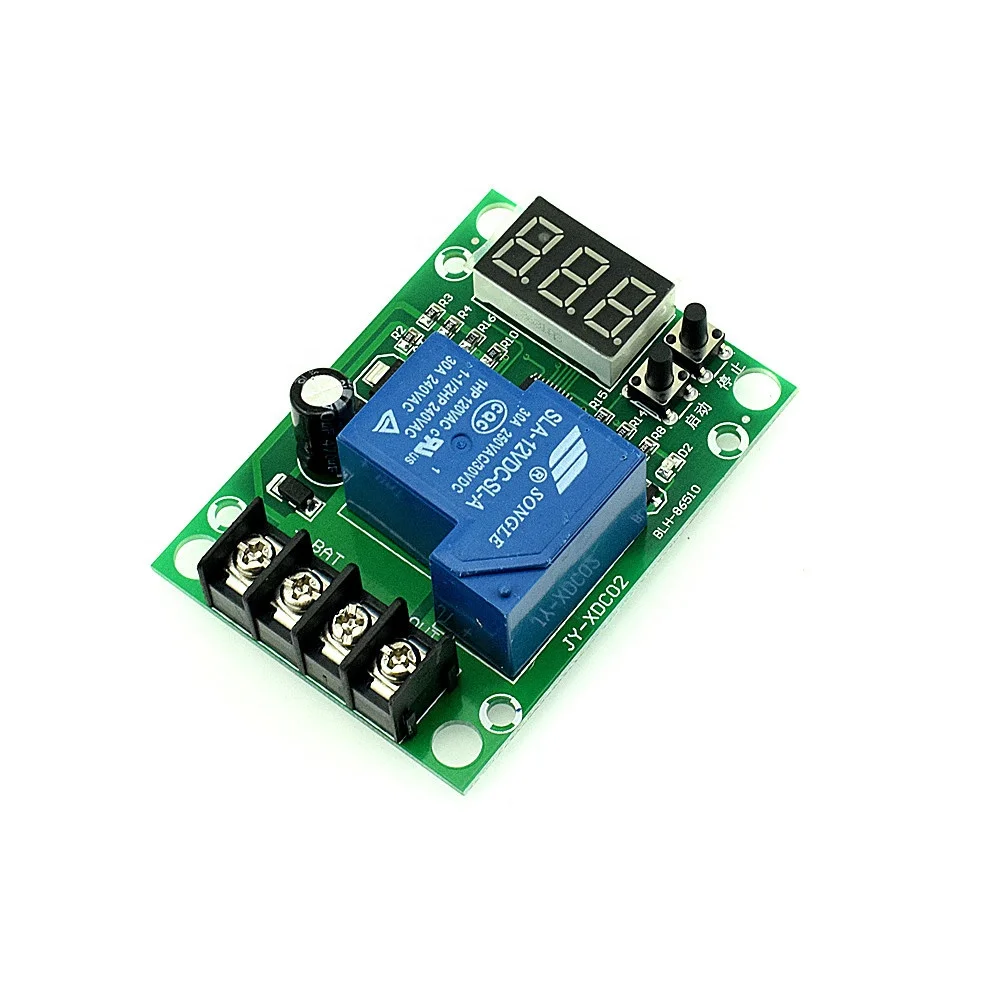 12V Lithium Lifepo4 Battery Charge Controller Battery Low Voltage Cut Off Switch Under Over Voltage Protection Relay