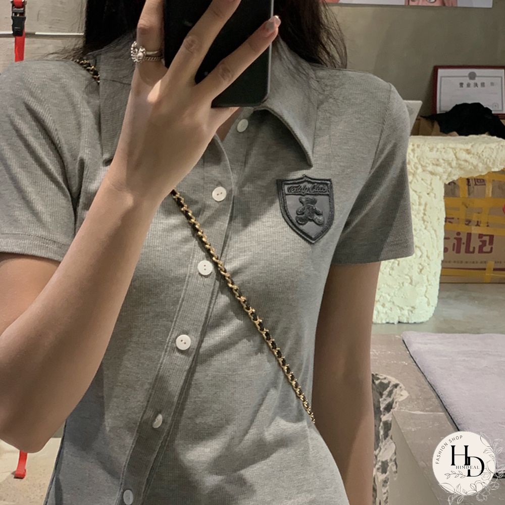 Short Sleeve Buttons Sexy Bodycon Maxi DressesFor Women Autumn Fashion Streetwear Outfits Party Elegant Wear Woman Dress