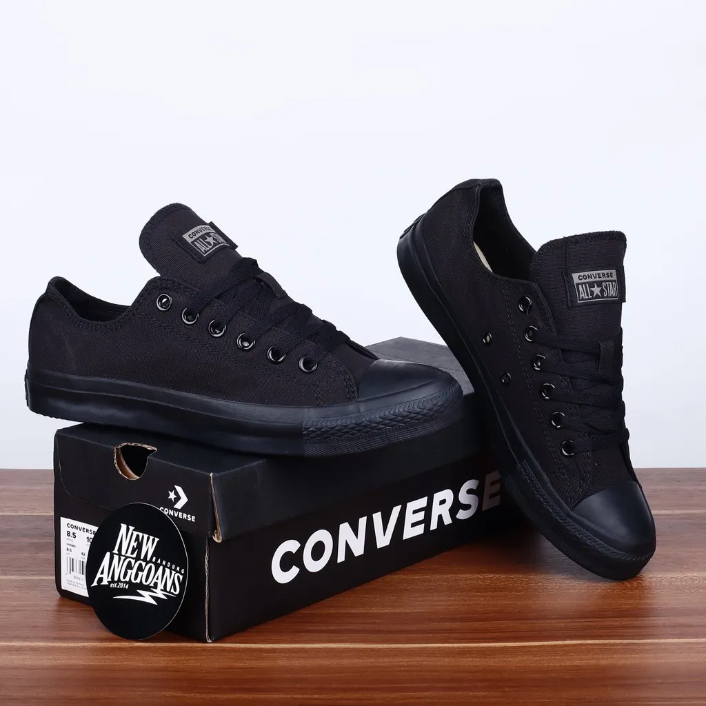 Chuck Taylor classic All full black plain black ox low