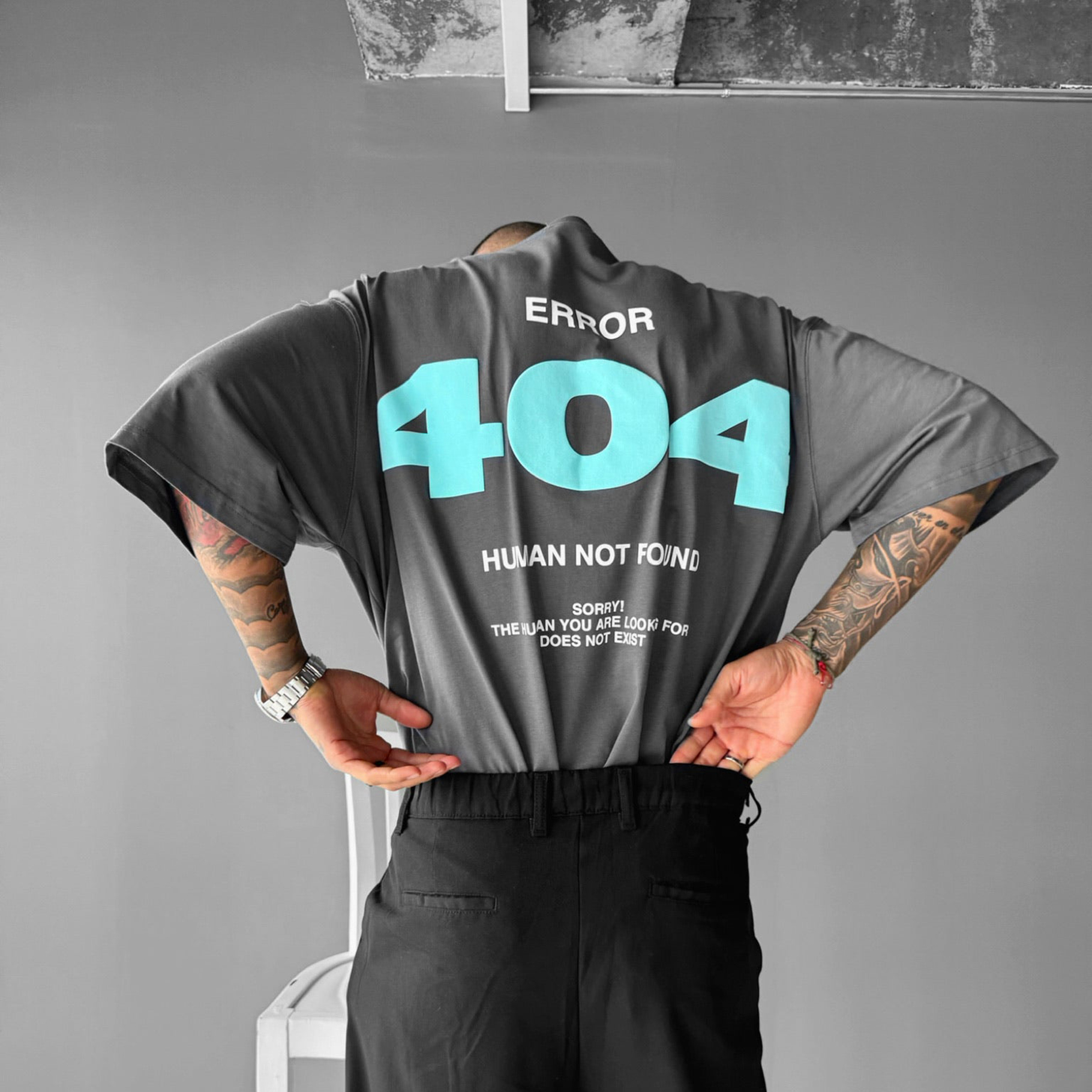 Unisex Casual 404 T-shirt