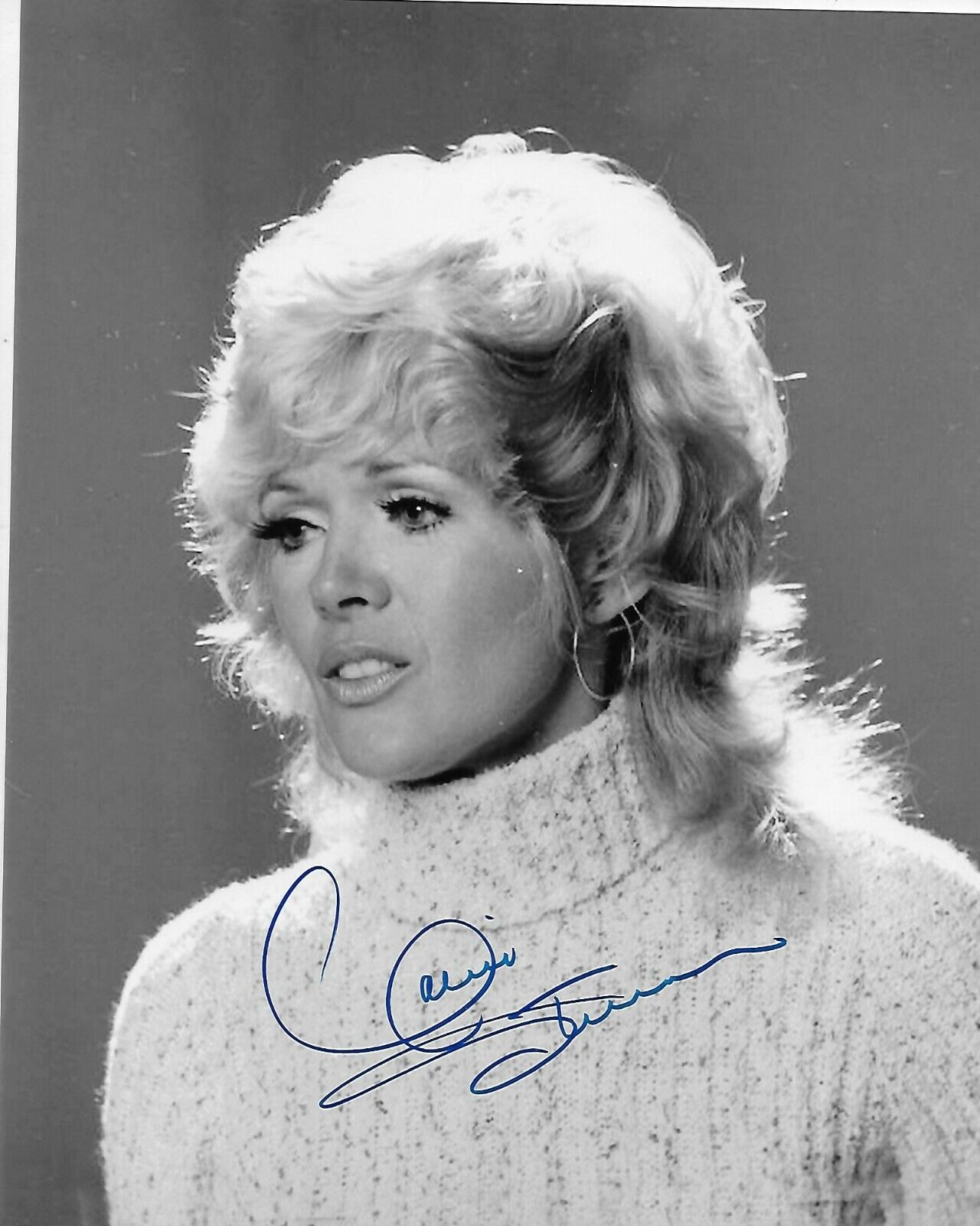 Connie Stevens Original Autographed 8X10 Photo Poster painting #24 signed at Hollywood Show