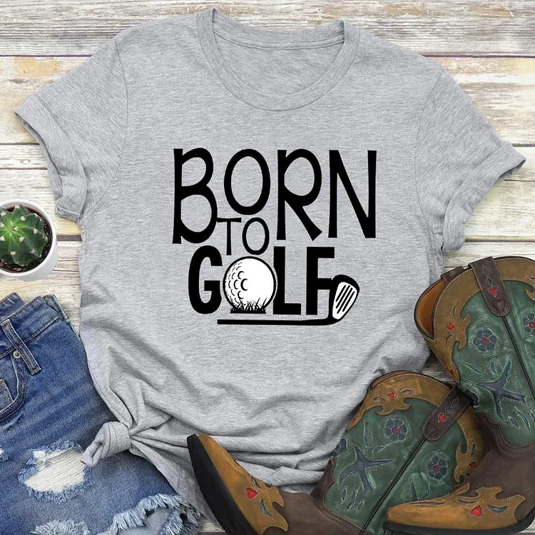 Golfing Mom Golfer Lover Ladies  T-shirt Tee -03281-Annaletters