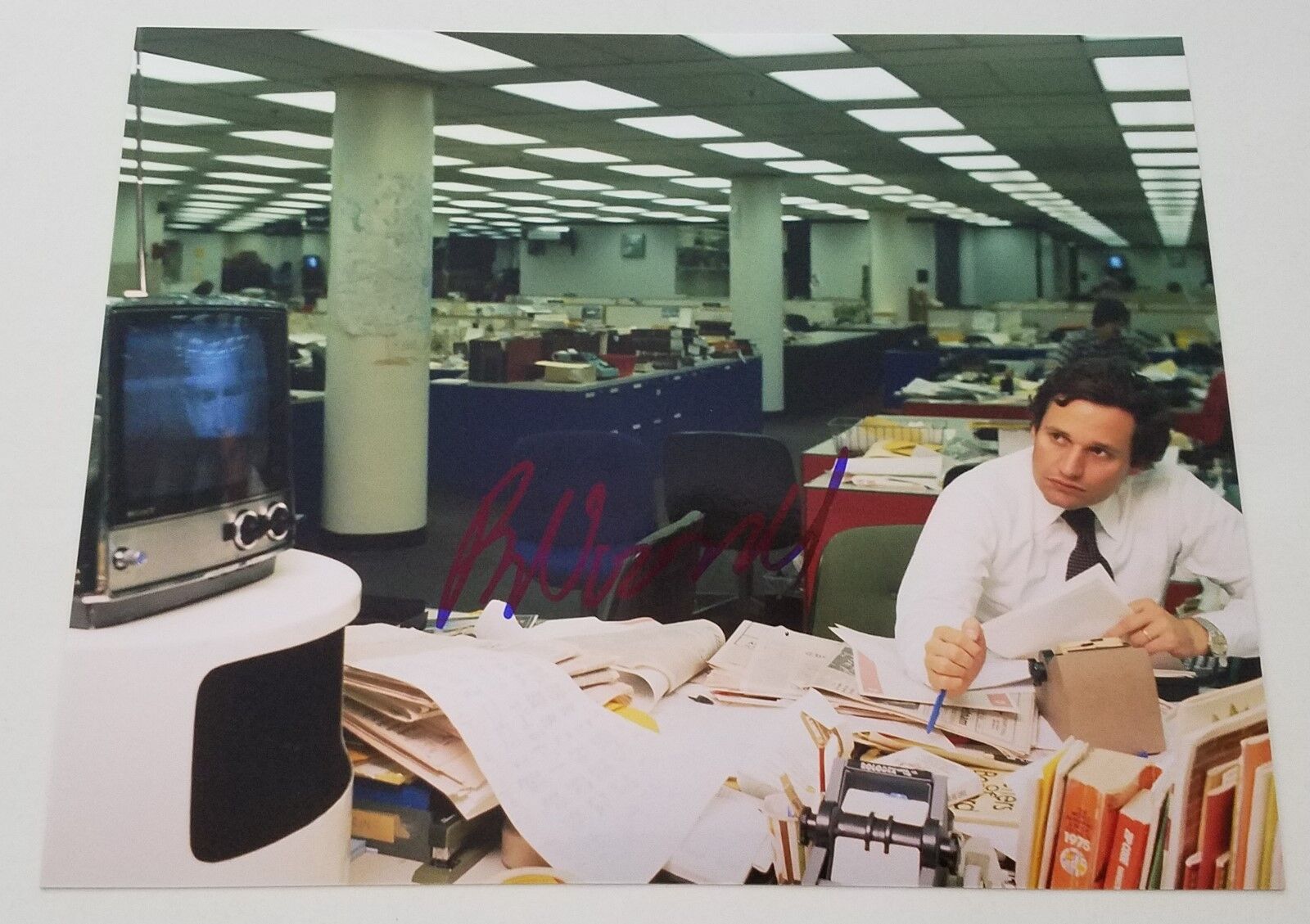Bob Woodward Signed 8x10 Metallic Photo Poster painting Watergate Journalist Reporter Author RAD
