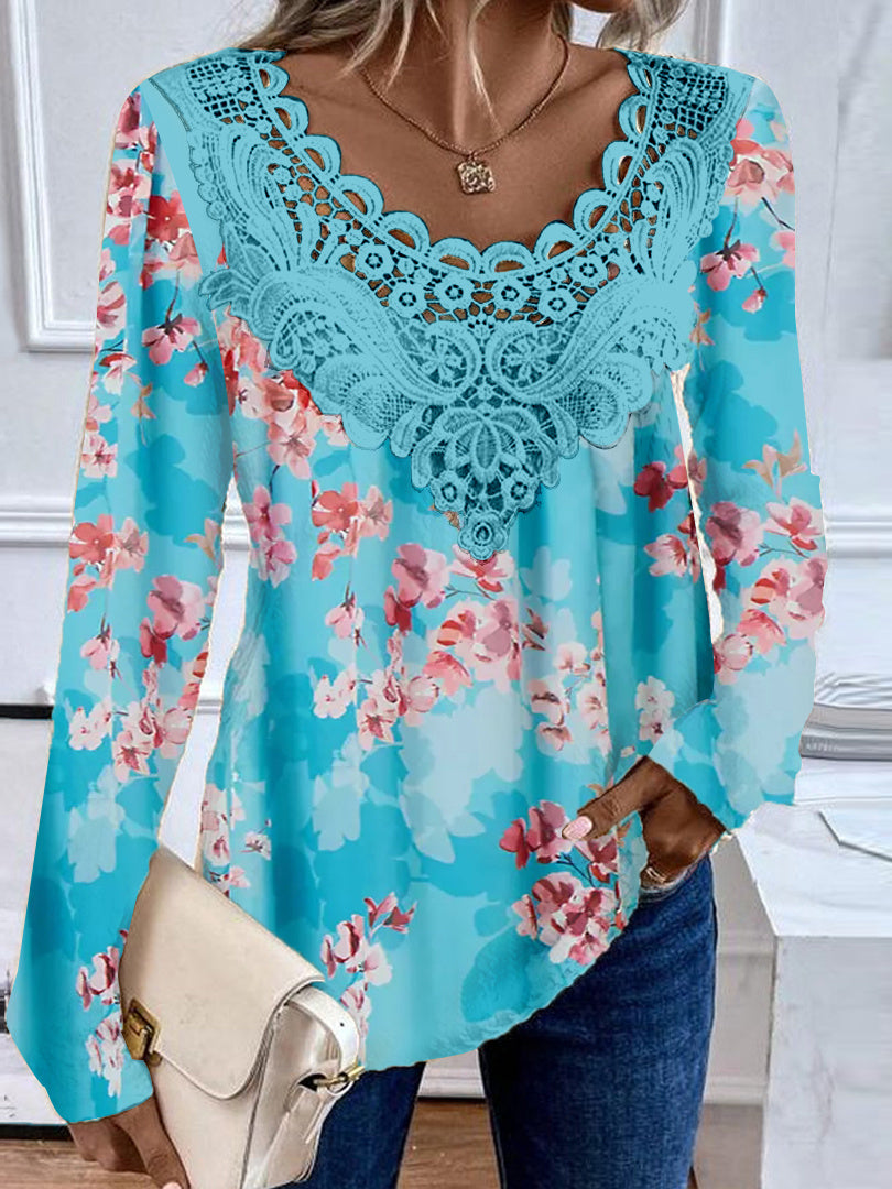 Women Half Sleeve V-neck Solid Color Dress