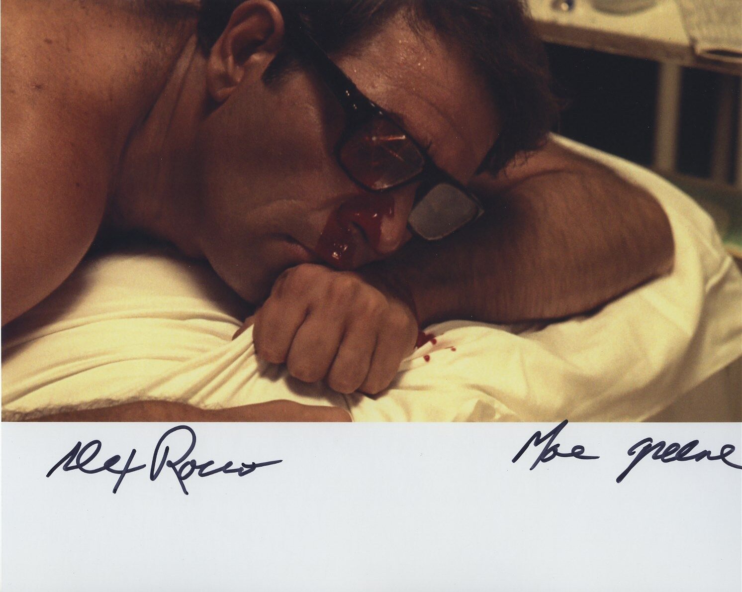 ALEX ROCCO THE GODFATHER SIGNED AUTOGRAPHED Photo Poster painting WOW!! MOE GREENE!!