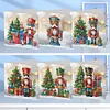 (US Local)6Pcs Nutcracker DIY Diamond Painting Card for Holiday Party Favors for Friends Greeting Card Kit
