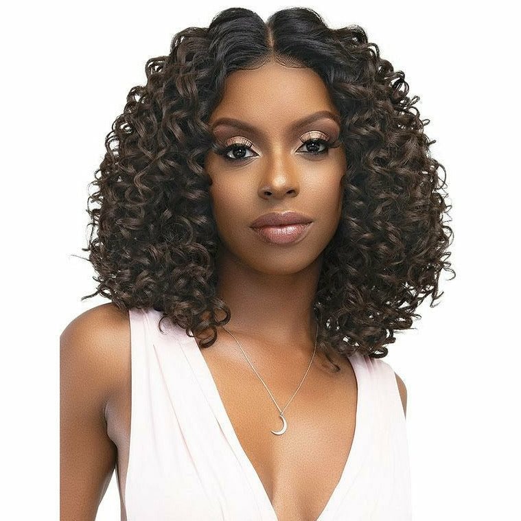 Janet Collection Melt Extended Part Synthetic Lace Front Wig - Missy