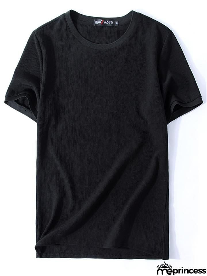 Oversize Comfy Two-Piece Outfit Solid Color T-Shirts + Drawstring Shorts