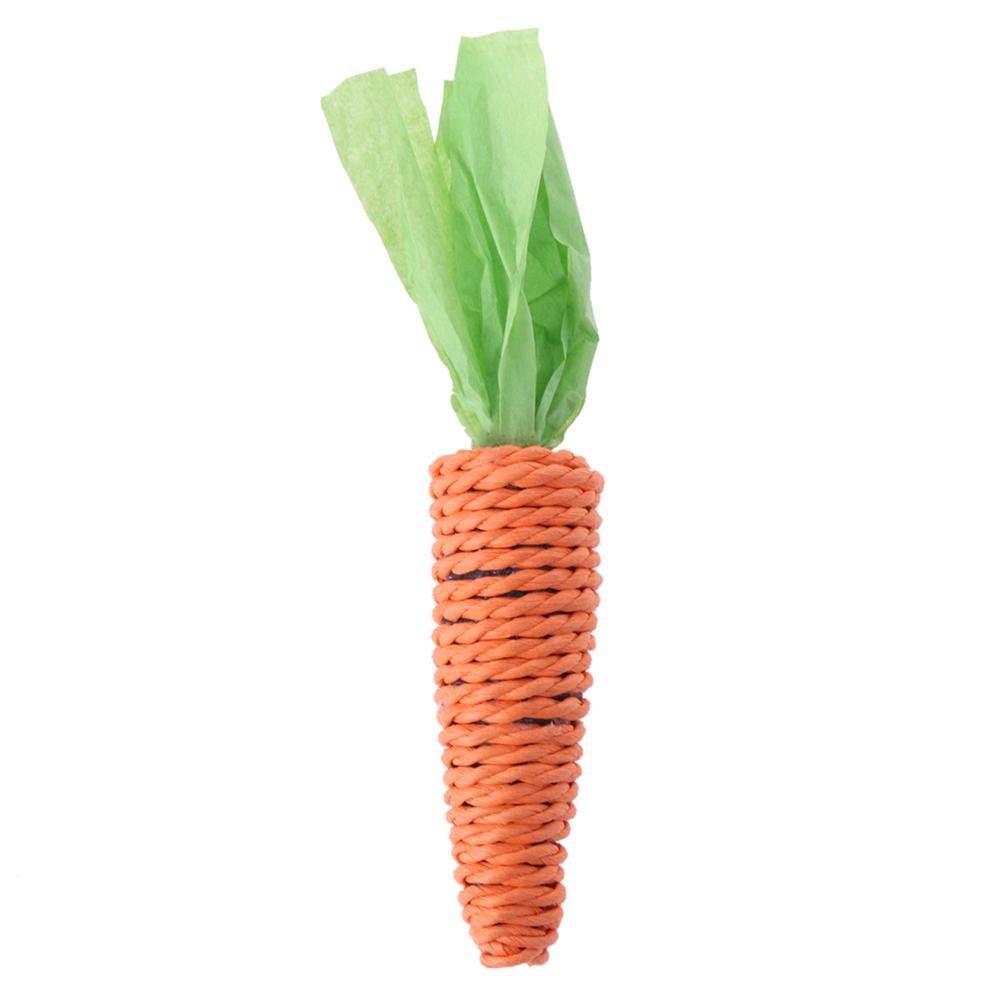 

Pet Cat Toys Hemp Rope String Carrots Radish Toy Bite Chew Scratching Toy, 501 Original