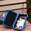 Combination Portable Safe Lock Small-Personal-Box - with Cable and Code, Rectangle Water-resistant
