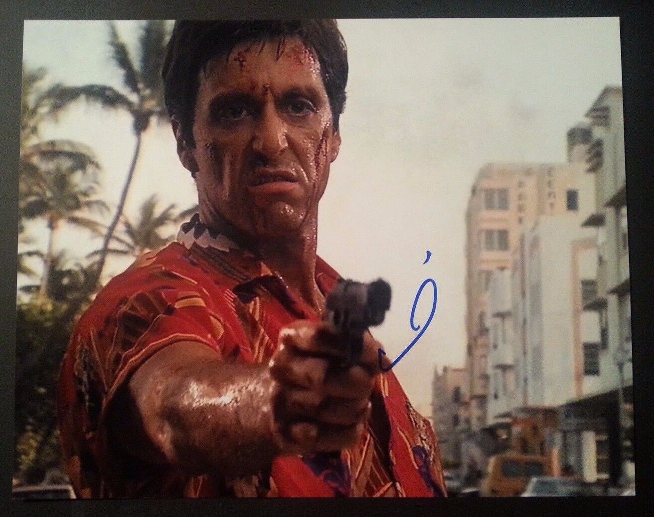 AL PACINO Authentic Hand-Signed Gun - Scarface