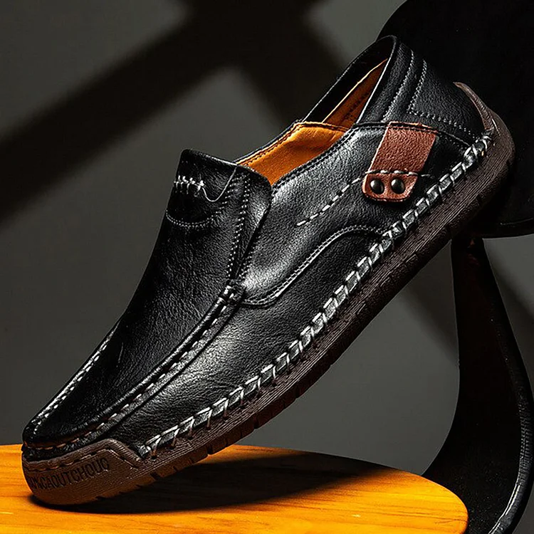 sale| BK UK11 (46)\DBR	UK8.5(43)\Fancy Leather - Ergonomic Pain Relief Footwear shopify Stunahome.com