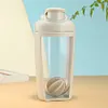 500ml Protein Shaker Bottle Leak Proof Cup for Protein Mixes Supplement Shakes