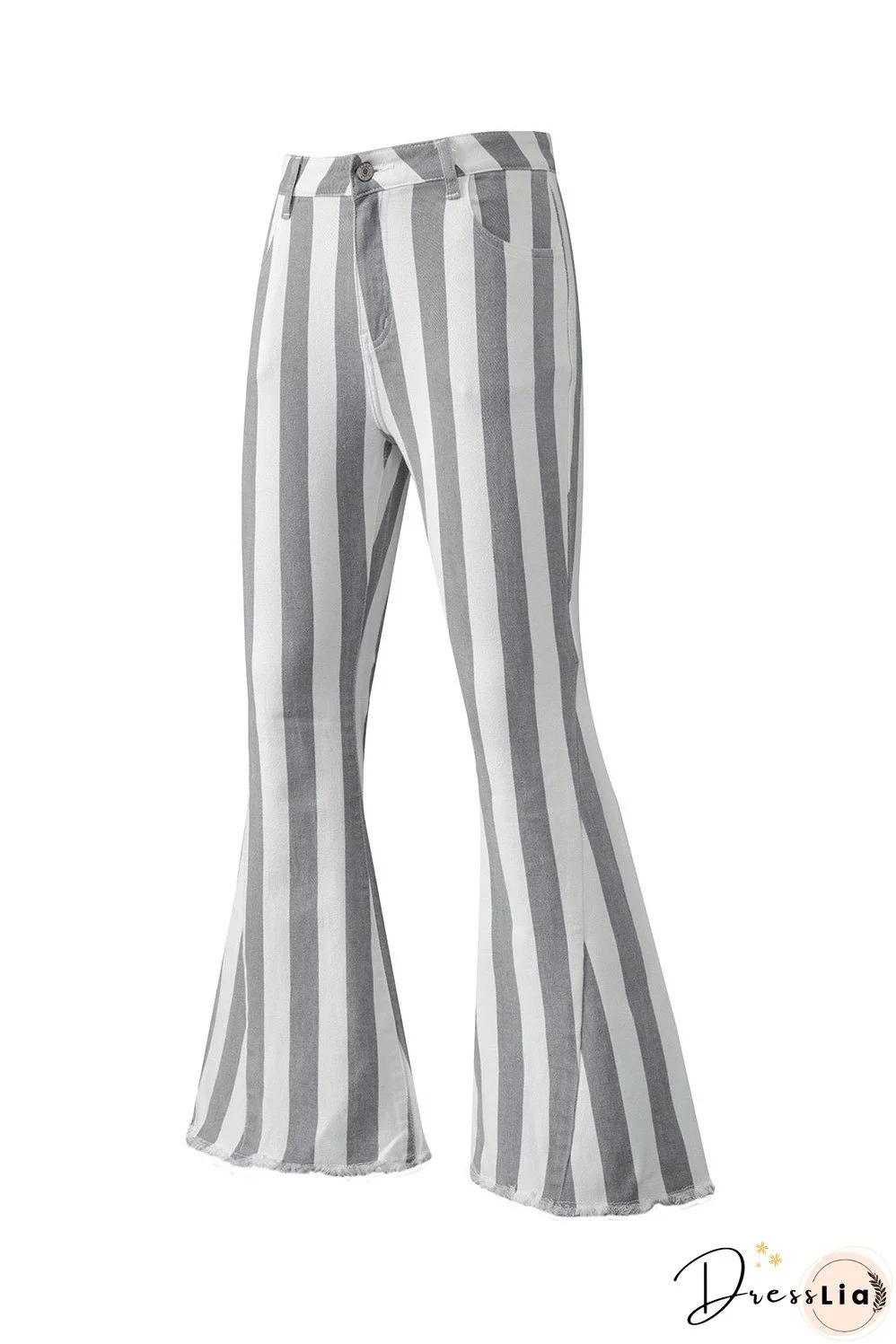 Star Embellished Western Flare Jeans