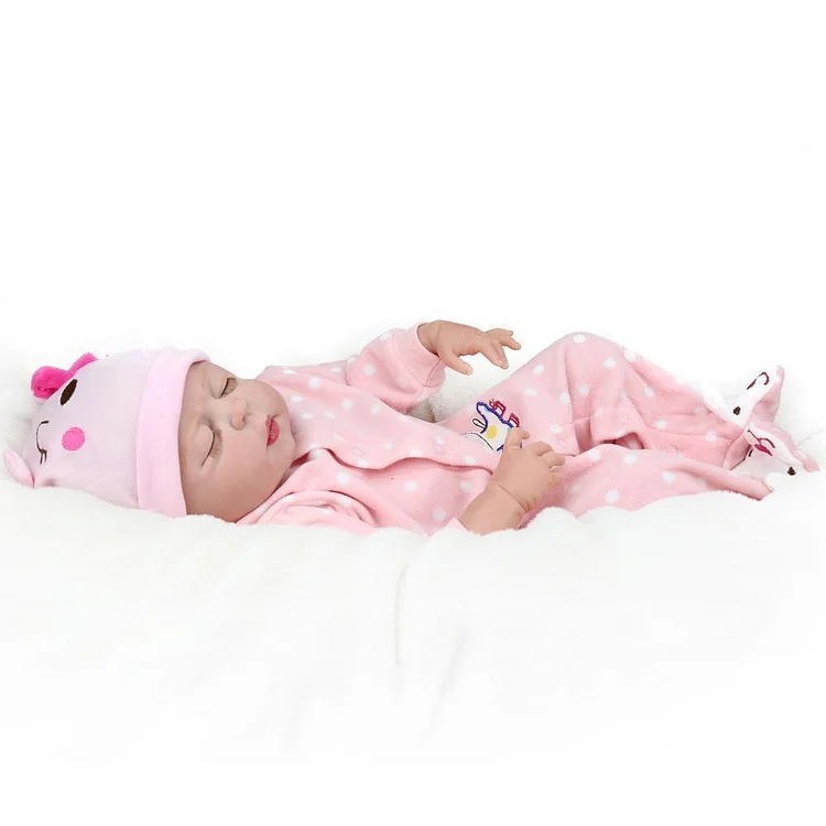  22 "Little Carmen lifelike toddler baby girl - Reborndollsshop®-Reborndollsshop®