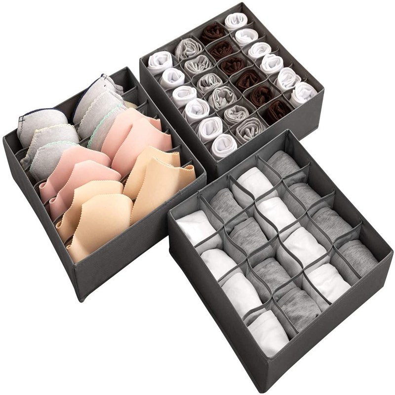 

3pcs Underwea Storage Box, 501 Original