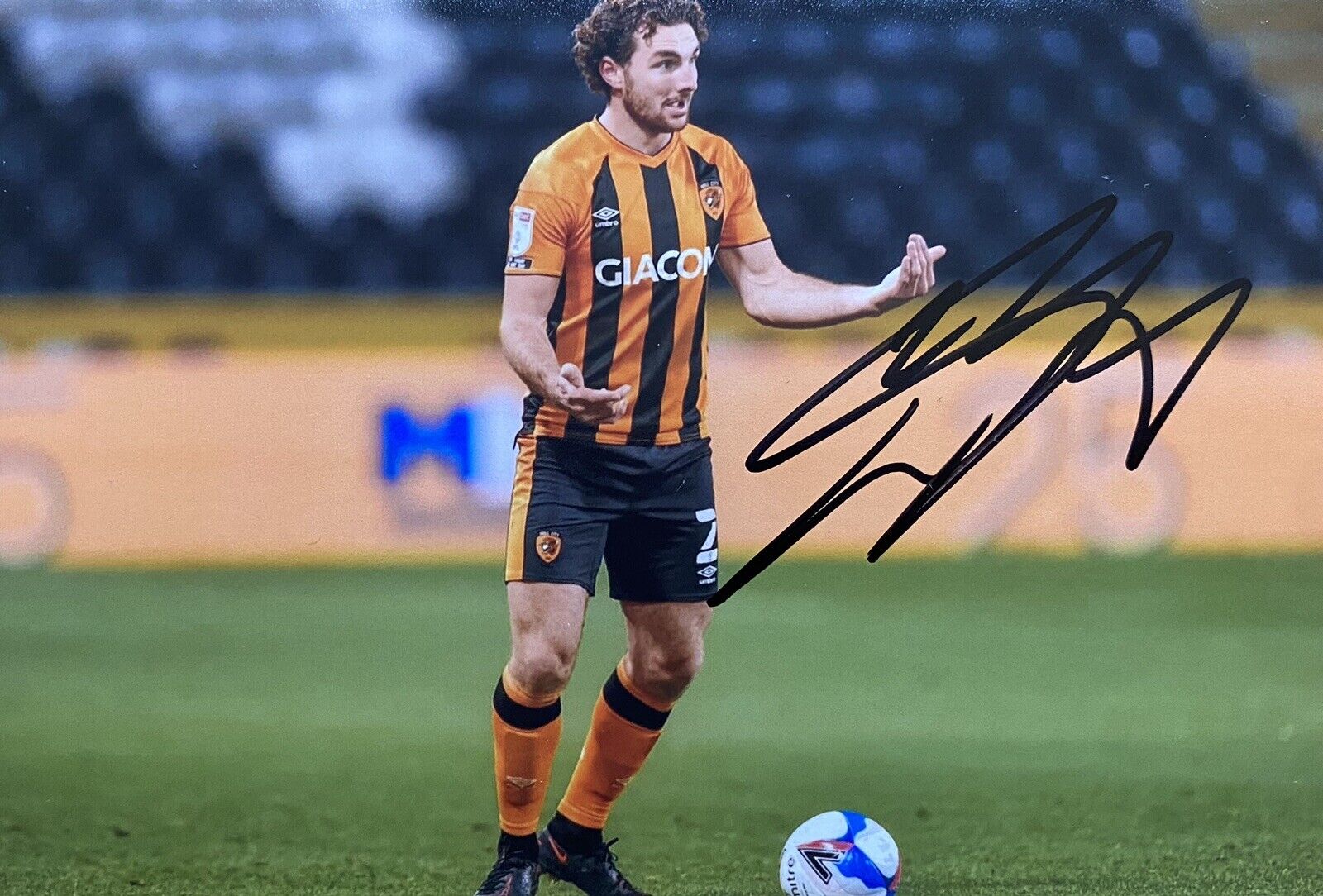 Lewie Coyle Genuine Hand Signed Hull City 6X4 Photo Poster painting 2